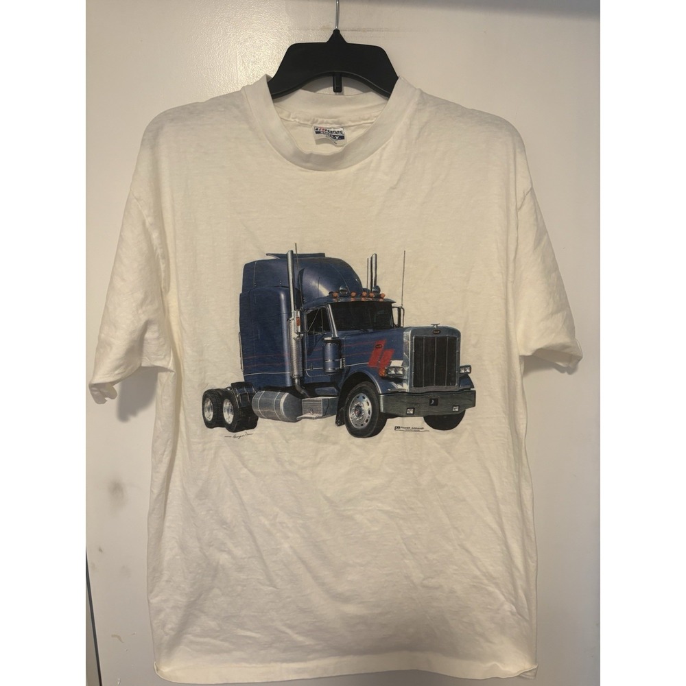 Vintage Semi truck T-shirt size XL